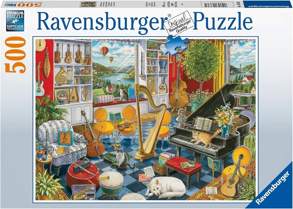 ARB Games :: Jigsaw Puzzles :: 500 Pieces Jigsaw Puzzles :: Ravensburger 500s :: The Music Room